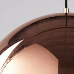 Maisons Du Monde Suspensions Suspension En Métal Cuivré D50 -Luminaires Soldes suspension en metal cuivre d50 1000 14 24 165254 2