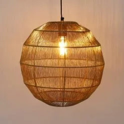 Mica Decorations Suspensions Suspension En Métal Doré -Luminaires Soldes suspension en metal dore 7