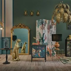 Maisons Du Monde Suspensions Suspension En Métal Doré Découpé Feuilles De Palmier -Luminaires Soldes suspension en metal dore decoupe feuilles de palmier 1000 11 5 222881 3