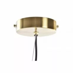 Wadiga Suspensions Suspension En Métal Doré Et 3 Globes En Verre Opale Blanc 85x20x25cm -Luminaires Soldes suspension en metal dore et 3 globes en verre opale blanc 85x20x25cm 2