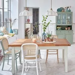 Maisons Du Monde Suspensions Suspension En Métal Doré Et Céramique Blanche -Luminaires Soldes suspension en metal dore et ceramique blanche 1000 5 0 220580 3