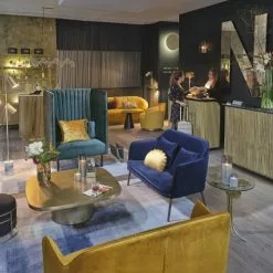 Maisons Du Monde Suspensions Suspension En Métal Doré Globes En Verre Ambré -Luminaires Soldes suspension en metal dore globes en verre ambre 1000 5 8 200129 4