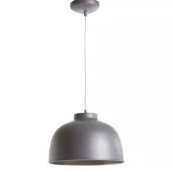 Lussiol Lighting Suspensions Suspension En Métal Gris D. 31 Cm -Luminaires Soldes suspension en metal gris d 31 cm 2