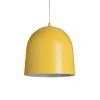 Lussiol Lighting Suspensions Suspension En Métal Jaune D. 30 Cm