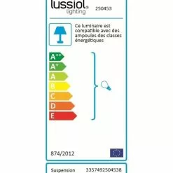 Lussiol Lighting Suspensions Suspension En Métal Marron D. 41 Cm -Luminaires Soldes suspension en metal marron d 41 cm 2