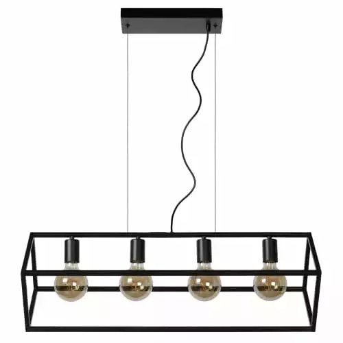 Lucide Suspensions Suspension En Métal Noir 5 Lucide Suspensions Suspension En Métal Noir – Image 5