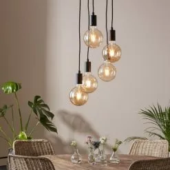 Markslöjd Suspensions Suspension En Métal Noir -Luminaires Soldes suspension en metal noir 4