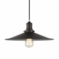 Lussiol Lighting Suspensions Suspension En Métal Noir D. 30 Cm
