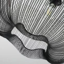 Lussiol Lighting Suspensions Suspension En Métal Noir D. 45 Cm -Luminaires Soldes suspension en metal noir d 45 cm 2