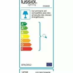 Lussiol Lighting Suspensions Suspension En Métal Noir D. 45 Cm -Luminaires Soldes suspension en metal noir d 45 cm 5