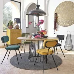 Maisons Du Monde Suspensions Suspension En Métal Noir Et Décor Floral Peint 11 Maisons Du Monde Suspensions Suspension En Métal Noir Et Décor Floral Peint -Luminaires Soldes suspension en metal noir et decor floral peint 1000 15 35 189701 7