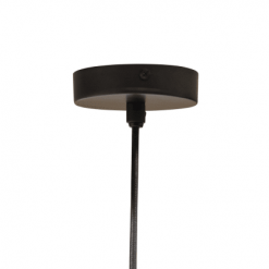 Woood Suspensions Suspension En Métal Noir Et Doré 36cm -Luminaires Soldes suspension en metal noir et dore 36cm 2