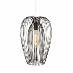 Present Time Suspensions Suspension En Métal Noir H45cm