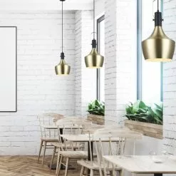 Lussiol Lighting Suspensions Suspension En Métal Or D. 25 Cm -Luminaires Soldes suspension en metal or d 25 cm 2