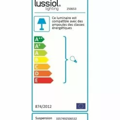Lussiol Lighting Suspensions Suspension En Métal Or D. 36 Cm -Luminaires Soldes suspension en metal or d 36 cm 3