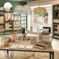 Maisons Du Monde Suspensions Suspension En Métal Teinté Crème Et Laiton -Luminaires Soldes suspension en metal teinte creme et laiton 1000 14 16 219161 4