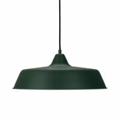 Dyberg Larsen Suspensions Suspension En Métal Blanc, H 30 Cm D 40 Cm -Luminaires Soldes suspension en metal vert fonce h 30 cm d 40 cm