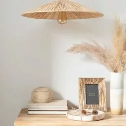 Maisons Du Monde Suspensions Suspension En Raphia Marron -Luminaires Soldes suspension en raphia marron 1000 9 32 222539 2