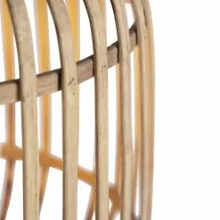 QAZQA Suspensions Suspension En Rotin Beige -Luminaires Soldes suspension en rotin beige 3
