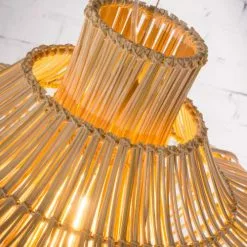 Good & Mojo Suspensions Suspension En Rotin D45cm -Luminaires Soldes suspension en rotin d45cm 4