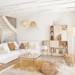 Maisons Du Monde Suspensions Suspension En Rotin D70 -Luminaires Soldes suspension en rotin d70 1000 15 0 168961 8