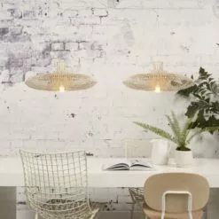 Good & Mojo Suspensions Suspension En Rotin D70cm -Luminaires Soldes suspension en rotin d70cm 2