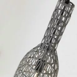 Lussiol Lighting Suspensions Suspension En Rotin Gris D. 19 Cm -Luminaires Soldes suspension en rotin gris d 19 cm 4