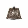 Lussiol Lighting Suspensions Suspension En Rotin Marron D. 29 Cm