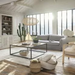 Maisons Du Monde Suspensions Suspension En Rotin Tressé -Luminaires Soldes suspension en rotin tresse 1000 14 12 210916 3