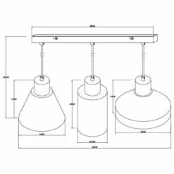 Keria Suspensions Suspension En Stone Laiton -Luminaires Soldes suspension en stone laiton 3