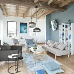 Maisons Du Monde Suspensions Suspension En Verre Argenté -Luminaires Soldes suspension en verre argente 1000 16 11 177377 7