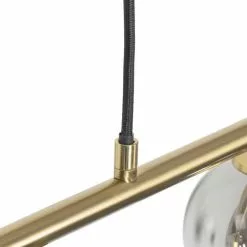 QAZQA Suspensions Suspension En Verre Doré/laiton -Luminaires Soldes suspension en verre dore laiton 15