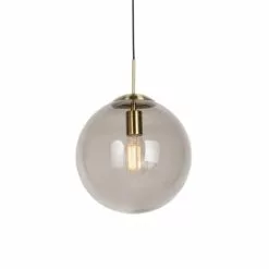 QAZQA Suspensions Suspension En Verre Doré/laiton