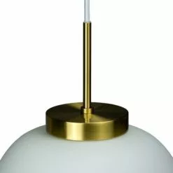 Dyberg Larsen Suspensions Suspension En Verre Et Laiton, H 30 Cm D 25 Cm -Luminaires Soldes suspension en verre et laiton h 30 cm d 25 cm 3