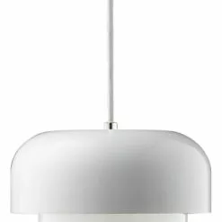 Dyberg Larsen Suspensions Suspension En Verre Et Métal Rouge Clair, H 15 Cm D 23 Cm -Luminaires Soldes suspension en verre et metal blanc h 15 cm d 23 cm