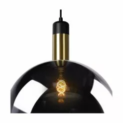 Lampea Suspensions Suspension En Verre Fumé 150 Cm -Luminaires Soldes suspension en verre fume 150 cm 4