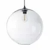 Lussiol Lighting Suspensions Suspension En Verre Fumé D. 38 Cm