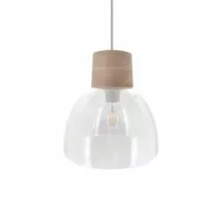 Lussiol Lighting Suspensions Suspension En Verre Naturel D. 25 Cm