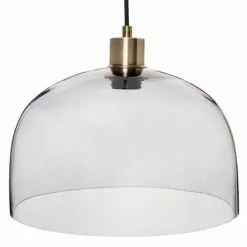 Maisons Du Monde Suspensions Suspension En Verre Teinté Noir