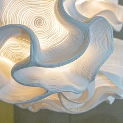 Now’s Home Suspensions Suspension Fabriquée à La Main En Zipper Ivoire D65 -Luminaires Soldes suspension fabriquee a la main en zipper ivoire d65 3