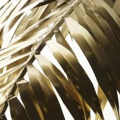 Maisons Du Monde Suspensions Suspension Feuille De Palmier En Métal Doré -Luminaires Soldes suspension feuille de palmier en metal dore 1000 6 27 191579 2