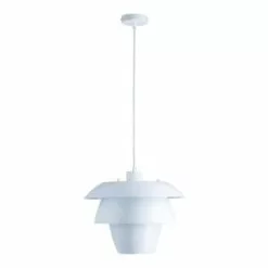 Lampea Suspensions Suspension Industrielle En Noir 150 Cm -Luminaires Soldes suspension industrielle en blanc 150 cm