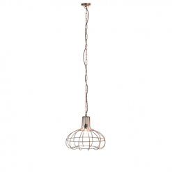 Meubles & Design Suspensions Suspension Industrielle En Métal Cuivré -Luminaires Soldes suspension industrielle en metal cuivre 2