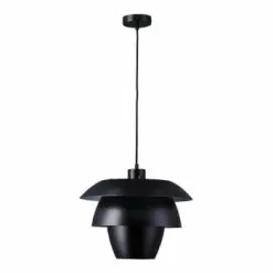 Lampea Suspensions Suspension Industrielle En Noir 150 Cm -Luminaires Soldes suspension industrielle en noir 150 cm 2