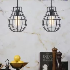 It's About Romi Suspensions Suspension Métal Noir H26cm -Luminaires Soldes suspension metal noir h26cm 2