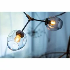 Deladeco Suspensions Suspension Moderne En Métal Noir 175 Cm -Luminaires Soldes suspension moderne en metal noir 175 cm 2