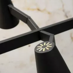 It's About Romi Suspensions Suspension Noire 6 Lampes -Luminaires Soldes suspension noire 6 lampes 4