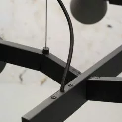 It's About Romi Suspensions Suspension Noire 6 Lampes -Luminaires Soldes suspension noire 6 lampes 5