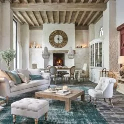 Maisons Du Monde Suspensions Suspension Perles En Sapin Blanc Et Métal Effet Vieilli -Luminaires Soldes suspension perles en sapin blanc et metal effet vieilli 1000 10 2 200287 7