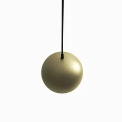 Potiron Paris Suspensions Suspension Ronde En Métal Doré -Luminaires Soldes suspension ronde en metal dore 3